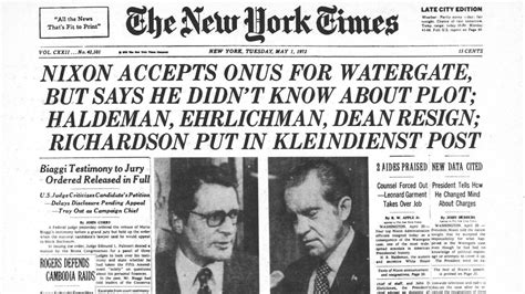 go john scandal|50 years after the Watergate break.